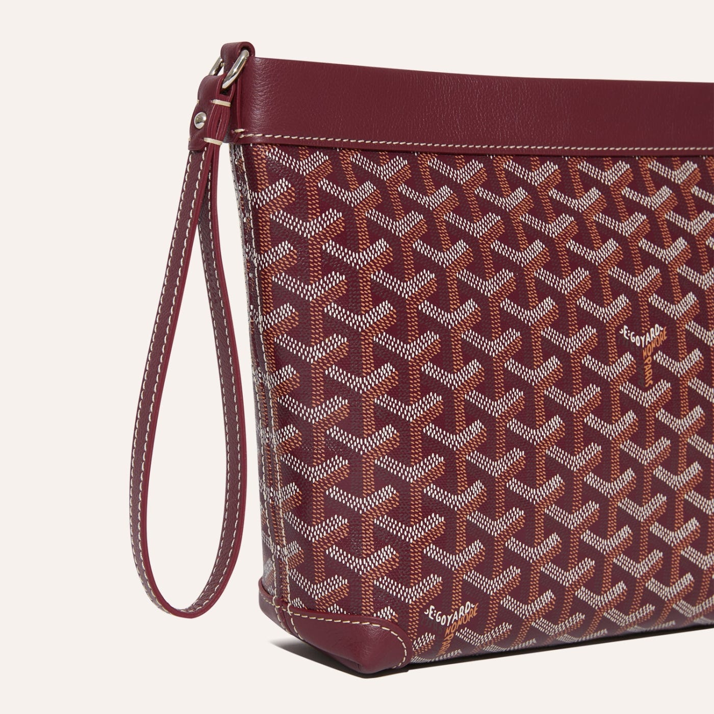 Goyard Conti Pouch Burgundy - Image 3